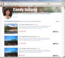 Candy Gulsvig Website